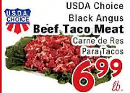 Rio Valley Market USDA Choice Black Angus Beef Taco Meat offer