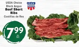 Rio Valley Market USDA Choice Black Angus Beef Short Ribs offer