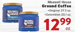 Rio Valley Market Maxwell House Ground Coffee offer