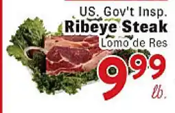 Rio Valley Market US. Gov't Insp. Ribeye Steak offer