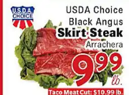 Rio Valley Market USDA Choice Black Angus Skirt Steak offer