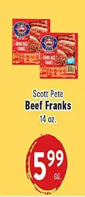 Rio Valley Market Scott Pete Beef Franks offer