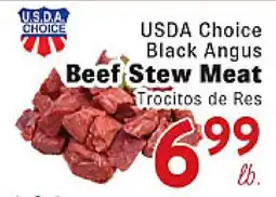Rio Valley Market USDA Choice Black Angus Beef Stew Meat offer
