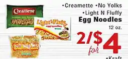 Rio Valley Market • Creamette • No Yolks • Light N Fluffy Egg Noodles offer