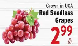 Rio Valley Market Red Seedless Grapes offer