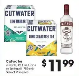 Kroger Cutwater or Smirnoff offer