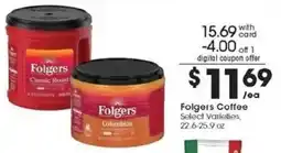 Kroger Folgers Coffee offer