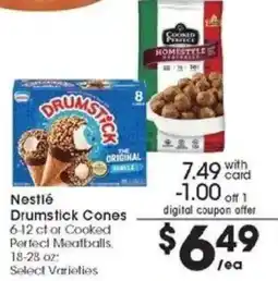 Kroger Nestle Drumstick Cones offer