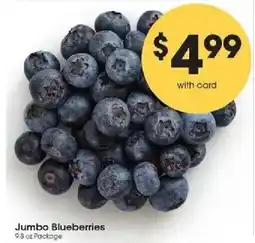 Kroger Jumbo Blueberries offer