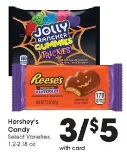 Kroger Hershey's Candy offer