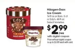 Kroger Häagen-Dazs ice cream offer
