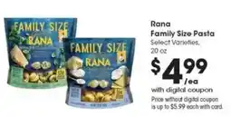 Kroger Rana family size pasta offer