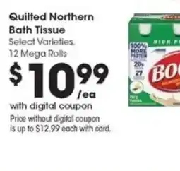 Kroger Quilted Northern Bath Tissue offer