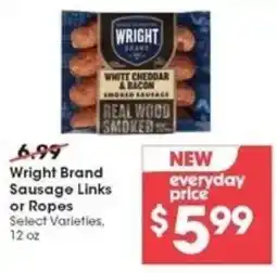 Kroger Wright Brand Sausage Links or Ropes offer