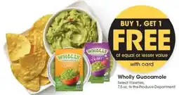 Kroger Wholly Guacamole offer