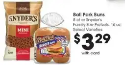Kroger Ball Park Buns offer