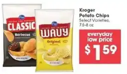 Kroger Kroger potato chips offer