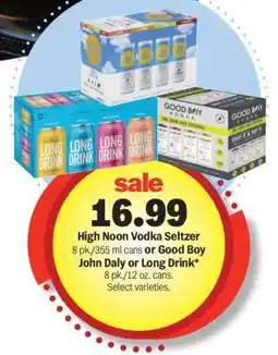 Meijer High Noon vodka seltzer offer
