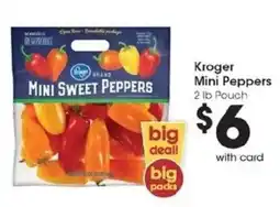 Kroger Kroger mini peppers offer