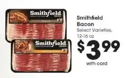 Kroger Smithfield bacon offer