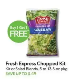 Publix Fresh Express Chopped Kit offer