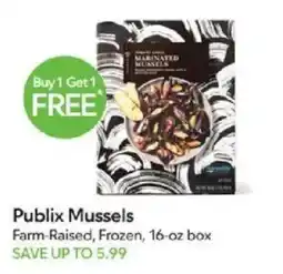 Publix Publix Mussels offer