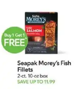 Publix Seapak Morey's Fish Fillets offer