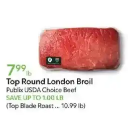 Publix Publix Top Round London Broil offer
