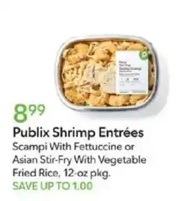 Publix Publix Shrimp Entrées offer