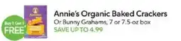 Publix Annie's Organic Baked Crackers offer