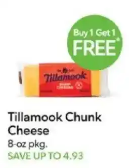 Publix Tillamook Chunk Cheese offer