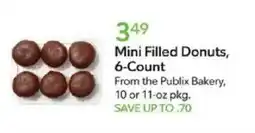 Publix Publix Bakery Mini Filled Donuts offer