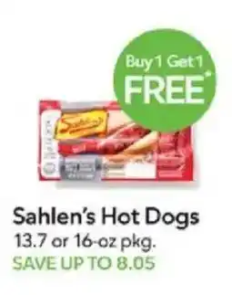 Publix Sahlen's Hot Dogs offer