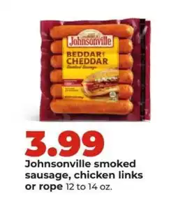 Hy-Vee Johnsonville Smoked Sausage offer
