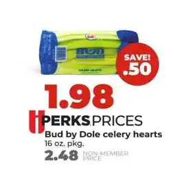 Hy-Vee Bud by Dole celery hearts offer