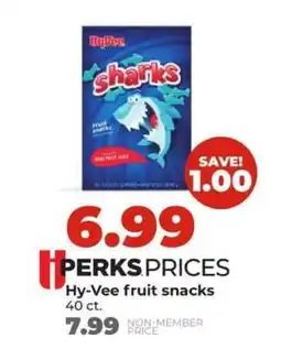 Hy-Vee Hy-Vee fruit snacks offer