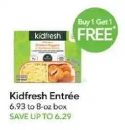 Publix Kidfresh Entrée offer