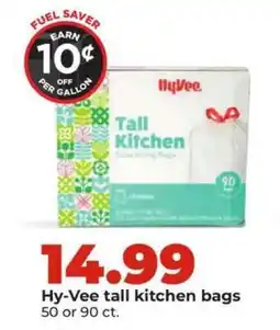 Hy-Vee Hy-Vee tall kitchen bags offer