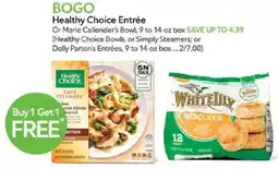 Publix Healthy Choice EntrΓ©e or Marie Callender's Bowl offer