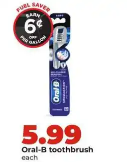 Hy-Vee Oral-B Toothbrush offer