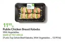 Publix Publix Chicken Breast Kabobs offer