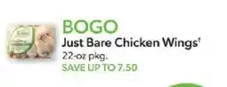 Publix Just Bare Chicken Wings offer