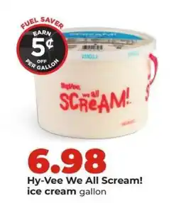 Hy-Vee Hy-Vee We All Scream! ice cream offer
