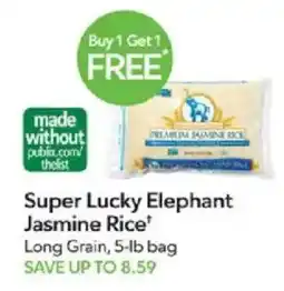 Publix Super Lucky Elephant Jasmine Rice offer