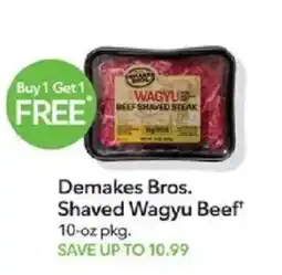 Publix Demakes Bros. Shaved Wagyu Beef offer