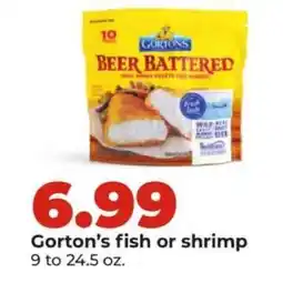Hy-Vee Gorton's Fish or Shrimp offer
