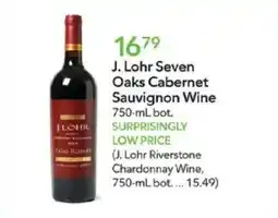 Publix J. Lohr Seven Oaks Cabernet Sauvignon Wine offer