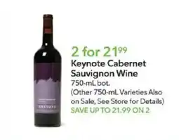 Publix Keynote Cabernet Sauvignon Wine offer