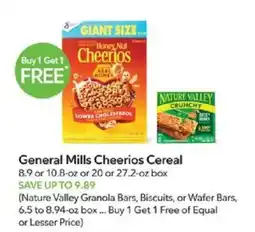 Publix General Mills Cheerios Cereal offer