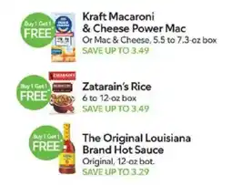 Publix Kraft Macaroni & Cheese Power Mac Or Mac & Cheese offer